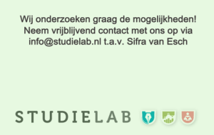 samenwerken met studielab