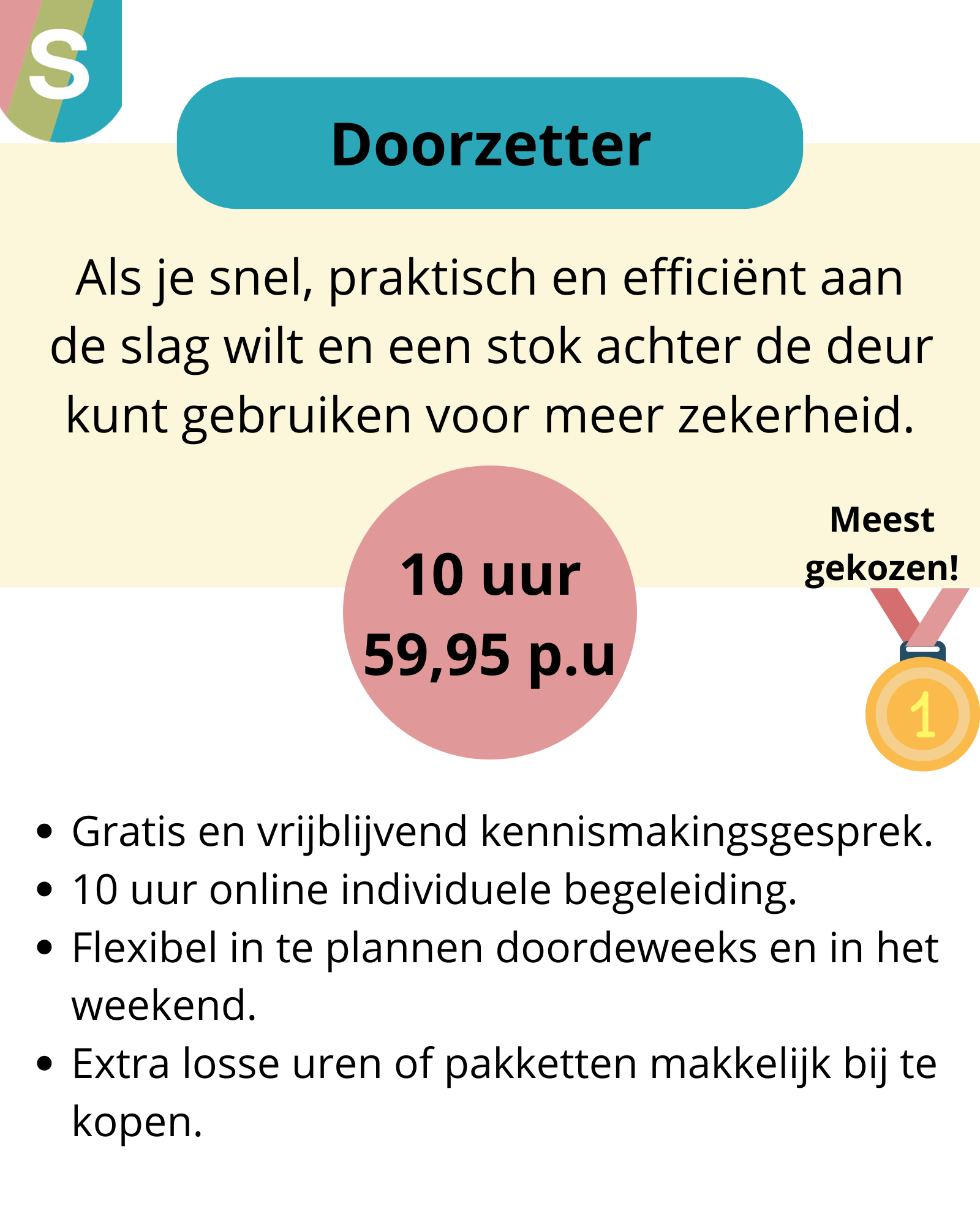 Tarieven scriptiebegeleiding en statistiek